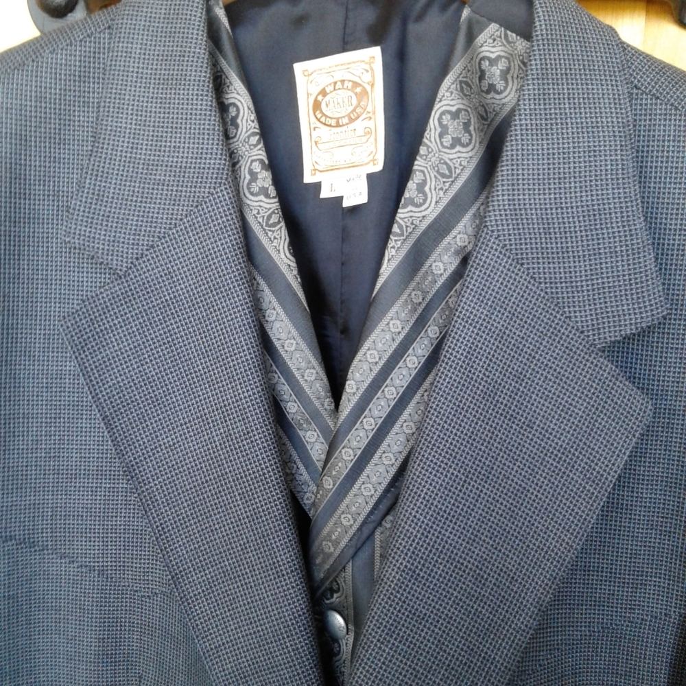 BAR WS Mens Western Blazer/Jacket SZ 46L